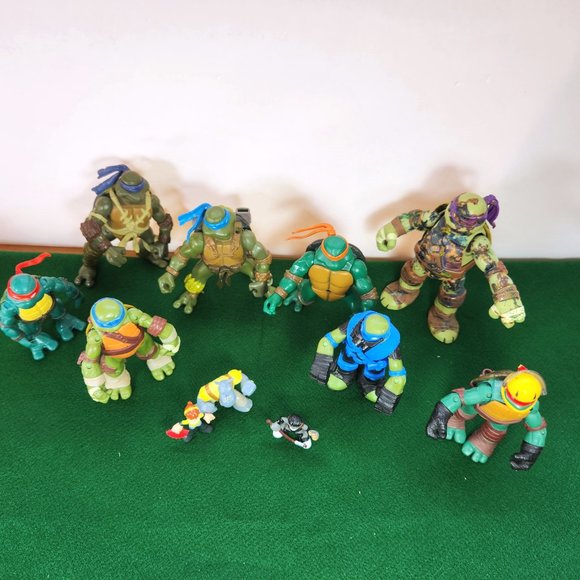 Teenage Mutant Ninja Turtles Action Figures Lot of 8 2002 - 2015 Plus 3 - Picture 2 of 11